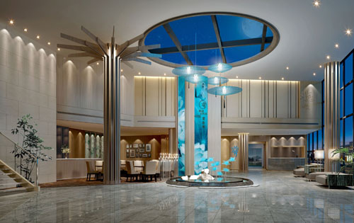 富邦国际大厦大堂